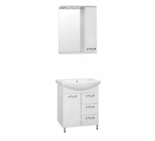 Мебель для ванной Венеция 65 комплект, напольный, белый