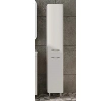 Пенал Каре 30 L/R Люкс PLUS напольный, с корзиной, белый