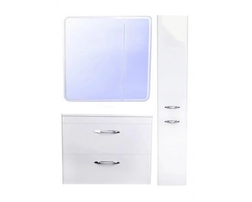 Пенал Каре 30 L/R Люкс PLUS напольный, с корзиной, белый