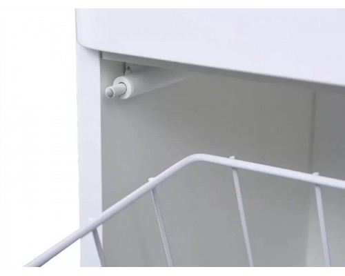 Пенал Каре 30 L/R Люкс PLUS напольный, с корзиной, белый