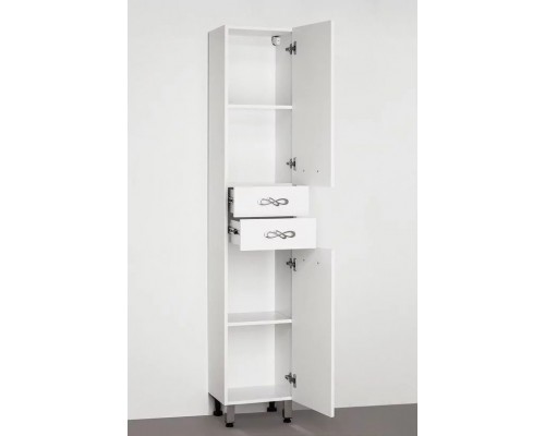 Пенал Венеция 36 напольный, белый