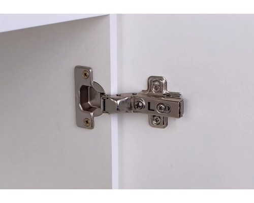 Шкаф навесной Атлантика 60 антискрейч, белый матовый