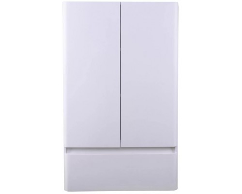 Шкаф навесной Атлантика 60х100 с ящиком, антискрейч, белый матовый