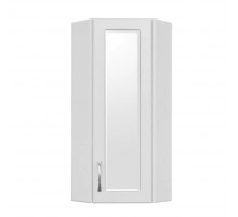 Шкаф навесной Эко Стандарт Веер 30 R, угловой, белый