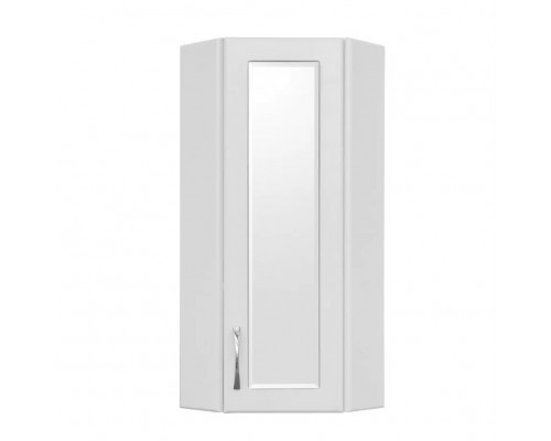 Шкаф навесной Эко Стандарт Веер 30 R, угловой, белый
