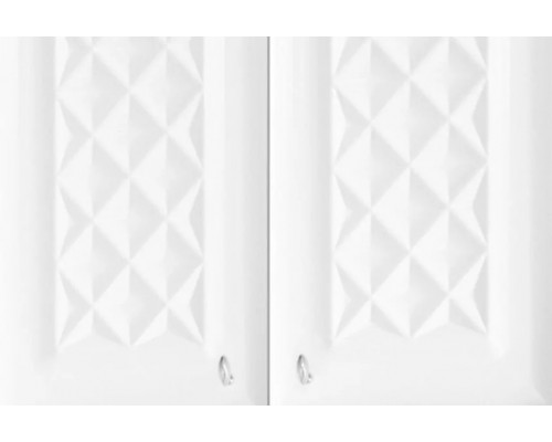 Шкаф навесной Канна 60 Люкс, белый