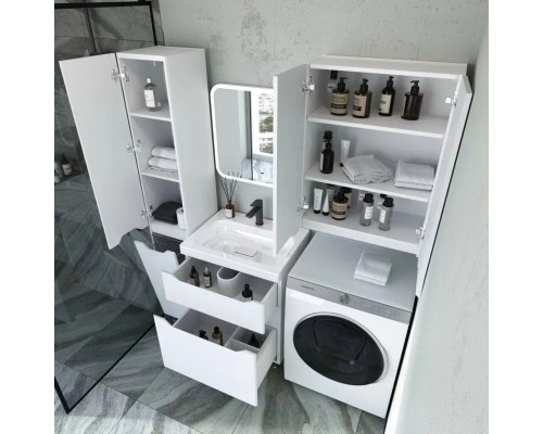 Шкаф навесной Марелла мини 60 белый матовый