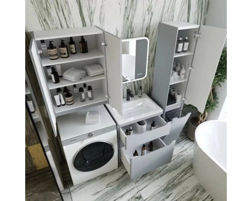 Шкаф навесной Марелла мини 60 серый матовый