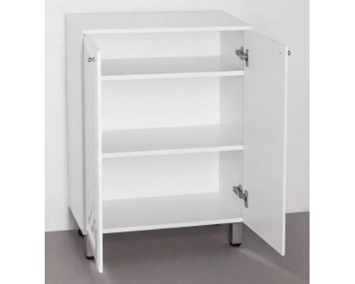 Тумба-комод Канна 60 Люкс 2 двери, белая