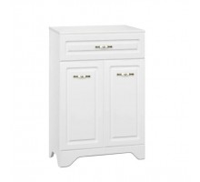 Тумба-комод Олеандр-2 60 Люкс белая