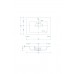 Тумба Марокко 70 напольная, с раковиной антрацит, тауп темный
