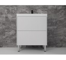 Тумба напольная Стокгольм 70 с раковиной Classic 70, белый софт