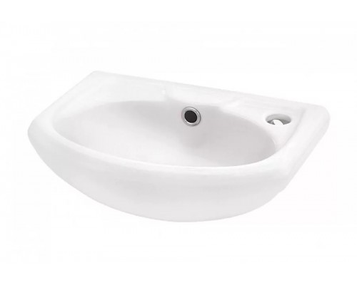 Тумба напольная Волна №2 40 с раковиной Азов 40, белая