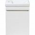 Тумба подвесная Compact 40 с раковиной Como 40, белая