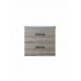 Тумба подвесная Лотос 60 с раковиной Como 60, сосна лофт