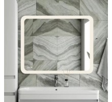 Зеркало Атлантика 100 сенсорное, свет, часы