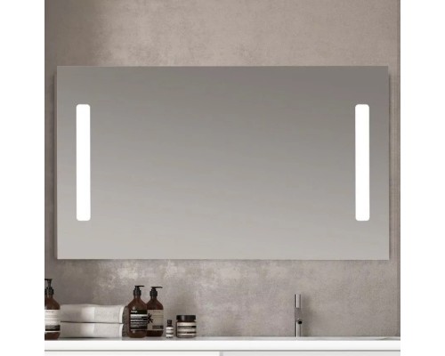 Зеркало LED 120х70 свет, белый