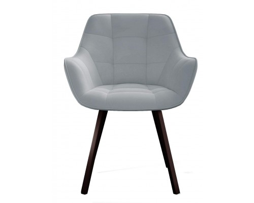 Стул DikLine 252 М поворотный, B22 GREY, ножки черные