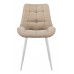 Стул DikLine 206М B03 BEIGE, ножки белые