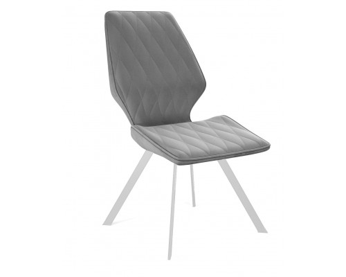 Стул DikLine 242M B22 GREY/ ножки белые
