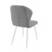 Стул DikLine 239М B22 GREY, ножки белые