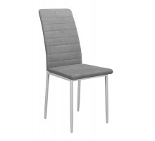 Стул DikLine ТЕКС каркас белый/ B22 GREY