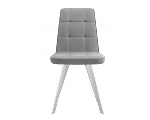 Стул DikLine 207 B22 GREY /ножки белые