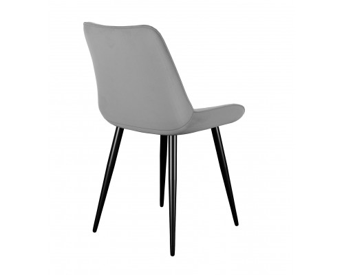 Стул DikLine 226 поворотный B22 GREY, ножки черные