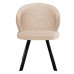 Стул DikLine 249 поворотный, B03 BEIGE, ножки черные