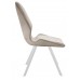 Стул DikLine 243 B03 BEIGE поворотный/ ножки белые