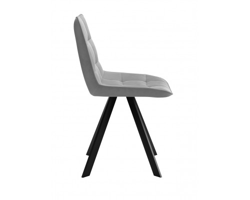 Стул DikLine 229 поворотный, B22 GREY, ножки черные