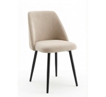 Стул DikLine 335 B03 BEIGE, ножки черные