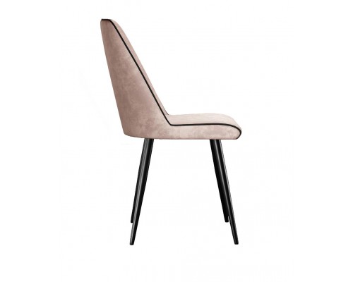 Стул DikLine 324 поворотный B03 BEIGE, ножки черные