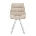 Стул DikLine 229 поворотный, B03 BEIGE, ножки белые