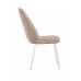 Стул DikLine 326 B03 BEIGE, ножки белые