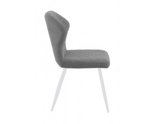 Стул DikLine 239М B22 GREY, ножки белые