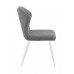 Стул DikLine 239М B22 GREY, ножки белые