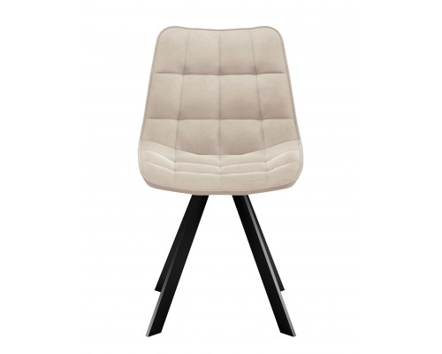Стул DikLine 229 поворотный, B03 BEIGE, ножки черные