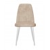Стул DikLine 326 B03 BEIGE, ножки белые