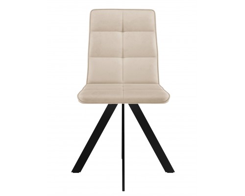 Стул DikLine 230 поворотный B03 BEIGE, ножки черные