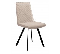 Стул DikLine 202 B03 BEIGE, ножки черные