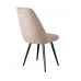 Стул DikLine 327 поворотный B03 BEIGE, ножки черные