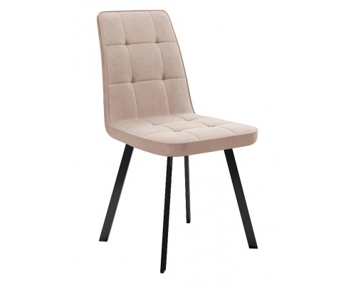 Стул DikLine 207 B03 BEIGE, ножки черные