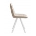 Стул DikLine 229 поворотный, B03 BEIGE, ножки белые