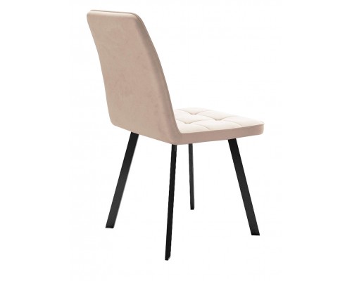 Стул DikLine 207 B03 BEIGE, ножки черные
