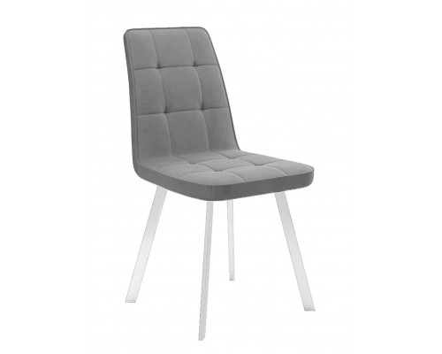 Стул DikLine 207 B22 GREY /ножки белые