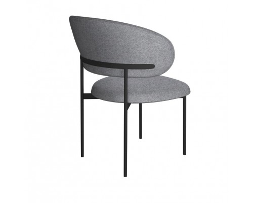 Стул DikLine 201 NS10 GREY, ножки черные