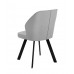 Стул DikLine 232M поворотный B22 GREY, ножки черные