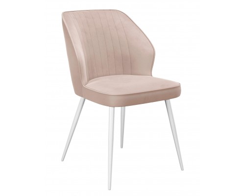 Стул DikLine 222М B03 BEIGE, ножки белые Стул DikLine 222М B03 BEIGE, ножки белые