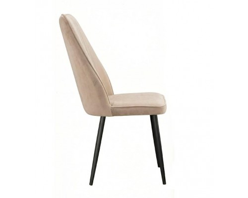 Стул DikLine 327 поворотный B03 BEIGE, ножки черные